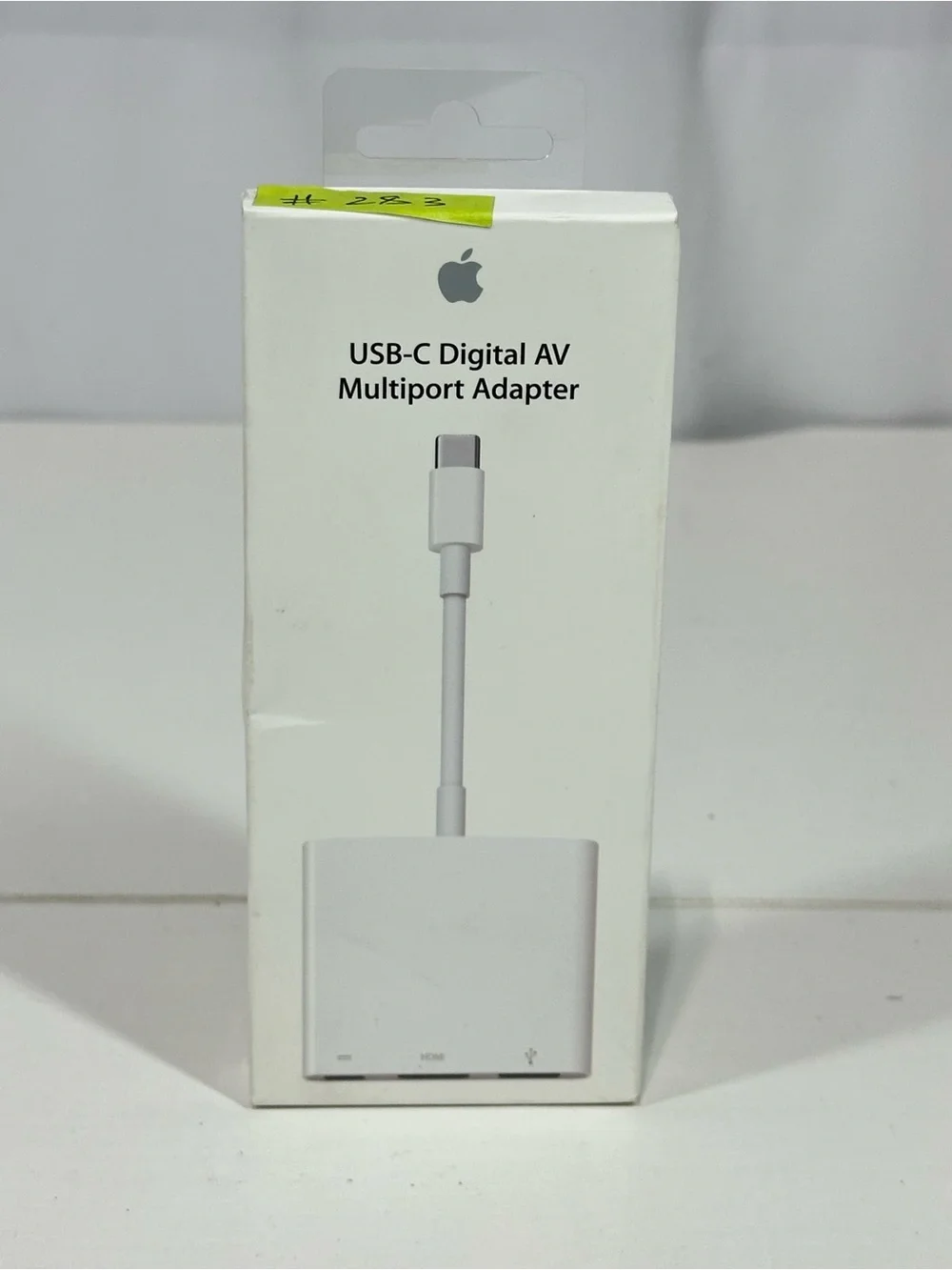 #283 Genuine Apple Lightning Digital AV HDMI Adapter MJ1K2AM/A